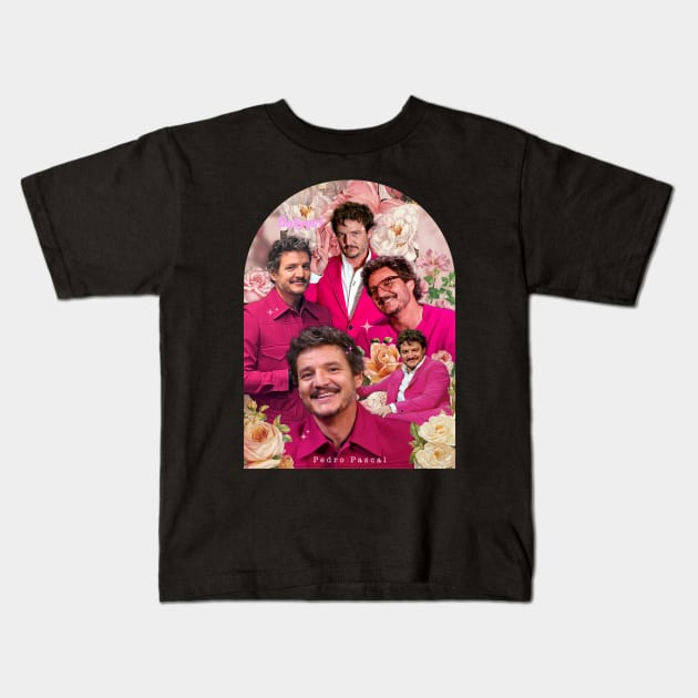 Pedro in Pink Kids T-Shirt by averymuether